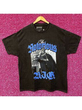 The Notorious B.I.G. King of Brooklyn Big T-shirt Large